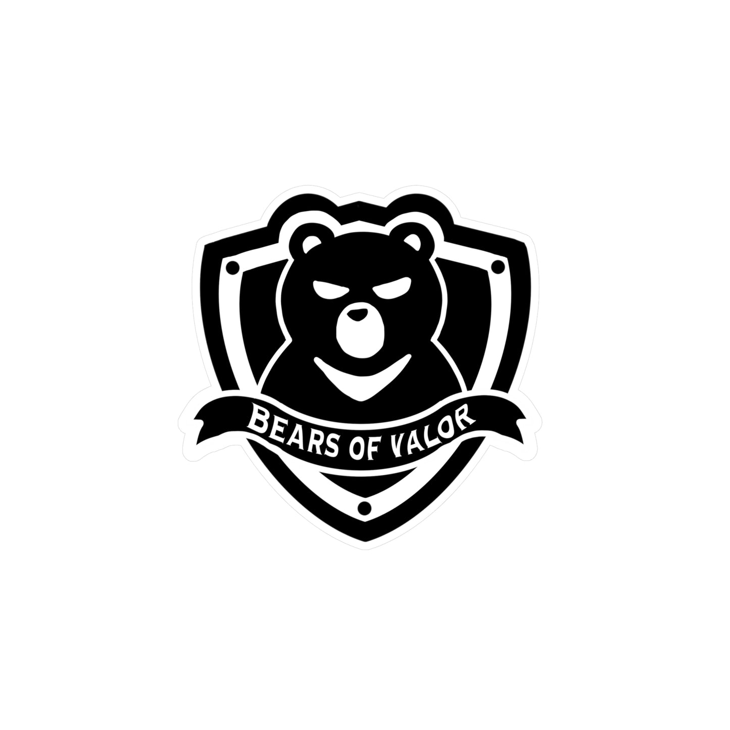 Bears of Valor Sticker | Kiss-Cut Vinyl Decals