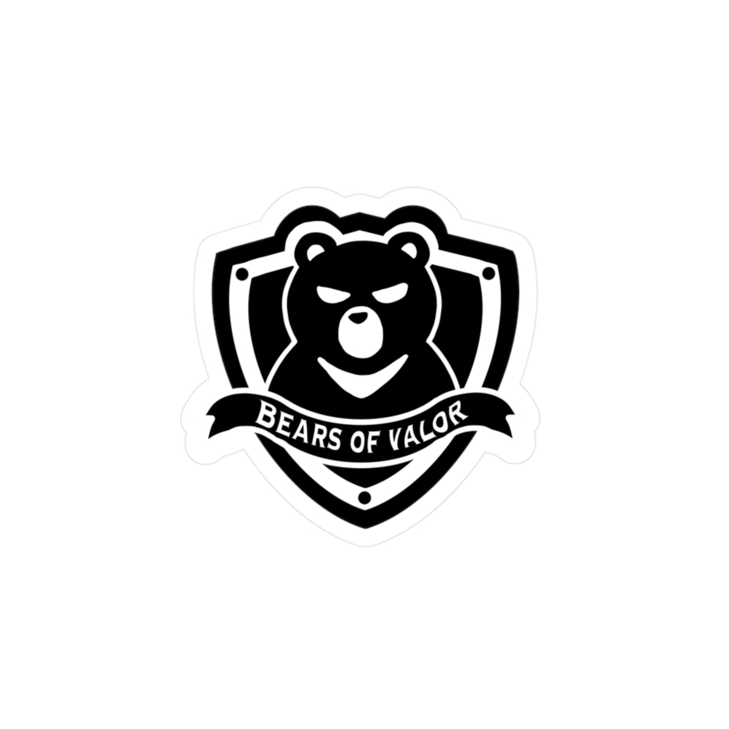 Bears of Valor Sticker | Kiss-Cut Vinyl Decals